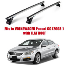 Premium Roof Rack Bars For VOLKSWAGEN Passat CC (2008-) Flat Roof AL302/142M