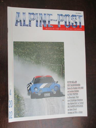 Alpine post 2002 magazine - post,