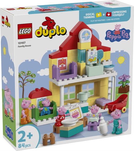 Lego duplo peppa pig - duplo, 10467
