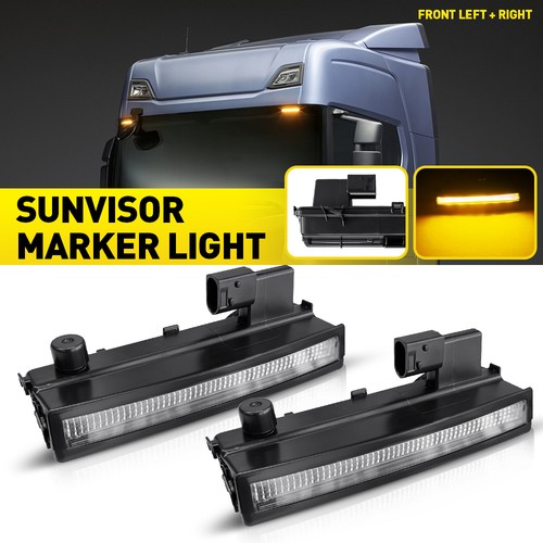 2pcs 24v front top - front,