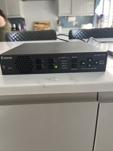Extron in1604 dtp - input, scaler