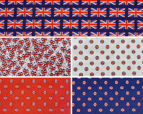 Union jack themed - jack, polycotton