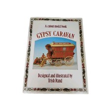 A Cutout Model Book Gypsy Caravan By Trish Rand 1986 Vintage UNUSED