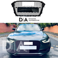 GLOSS BLACK HONEYCOMB MESH