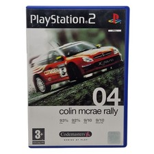 Colin McRae Rally 04 (Sony PlayStation 2, 2003) PAL European Version Pegi 3+