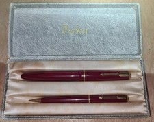 Parker Cased Burgundy 14kt Nib