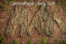 Adult 3D Gillie Suit Leaves