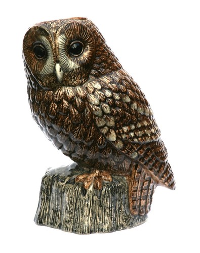 Tawny owl table vase - new, by