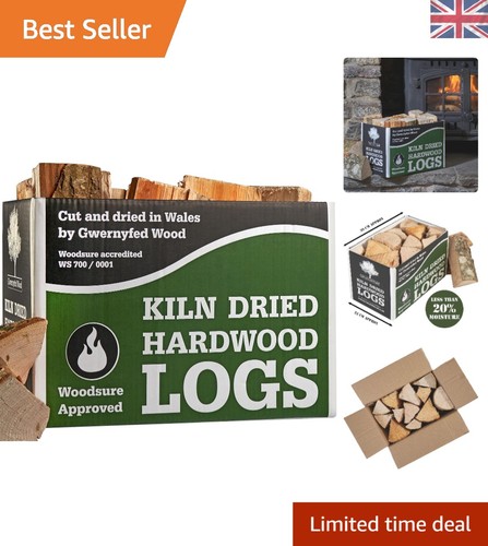 Kiln dried hardwood logs - 24l,