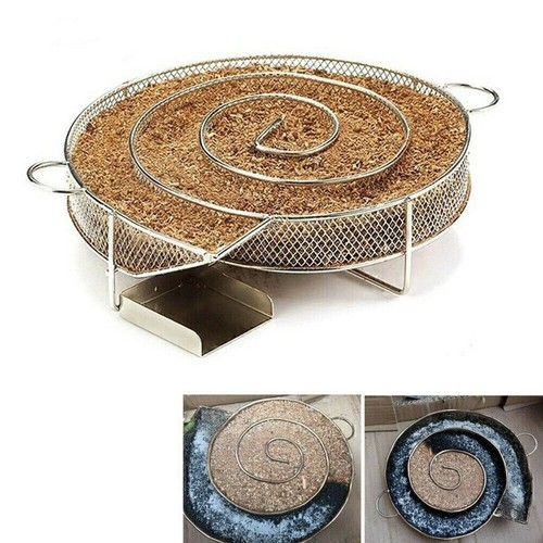 Bbq smoking spiral cold - cold, smoke