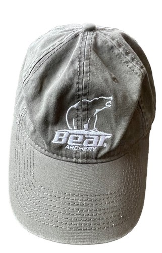 Bear archery logo hat cap - bear,
