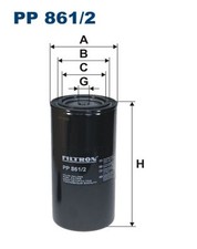 For Filtron PP 861/2 Fuel