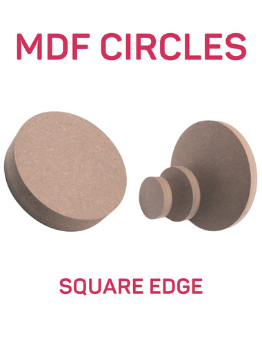 Mdf wooden circles - mdf,
