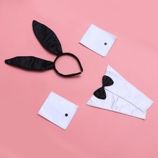  Bunny Rabbit Costume Kit for Kids Adult Halloween Easter Dress Up Cosplay