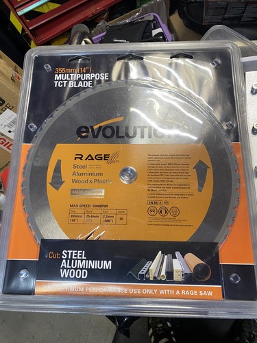 Evolution chop saw blade - chop,