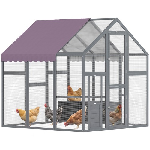 Pawhut large walk chicken - large,