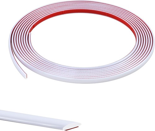 White flexible moulding - flexible,