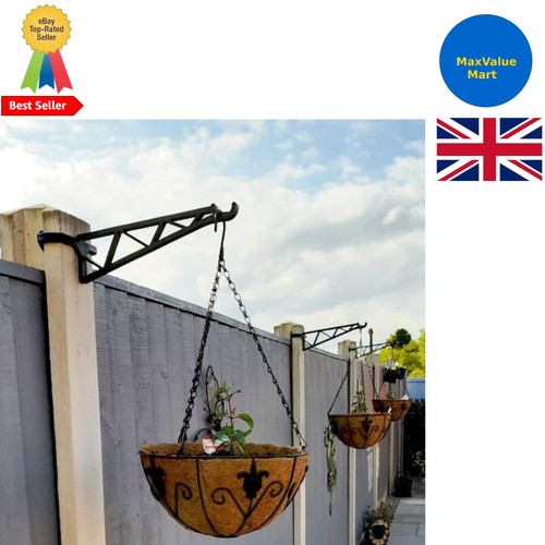 Hanging basket brackets for - basket,