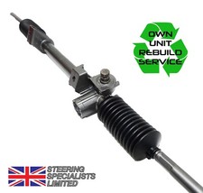 ALFA ROMEO ALFETTA  73 > 86  MANUAL STEERING RACK RECONDITIONING SERVICE