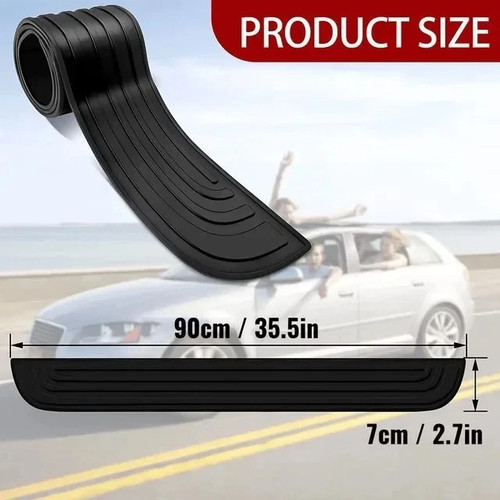 Car rear boot bumper - car, body