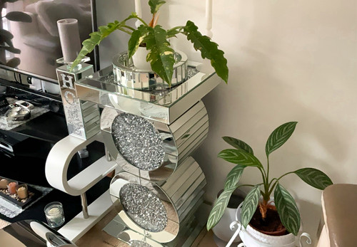 Roma diamond stand mirrored - roma,