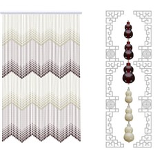 Beaded Acrylic Door Curtain