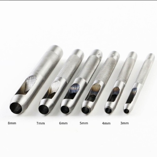 Hollow hole punch set - hole,
