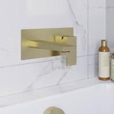Brushed Brass Wall Mounted
