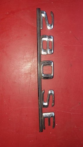 Emblem 280se nameplate logo - emblem,