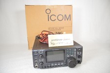 Icom IC-746S HF/VHF All Mode Transceiver 10W Version Tested W/ Original Box