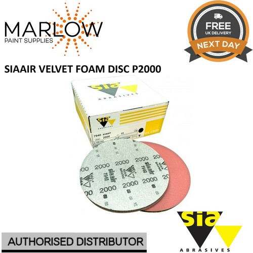 Siaair abrasives 150mm velvet - abrasives,