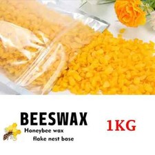 1KG Bag Yellow Beeswax Pellets