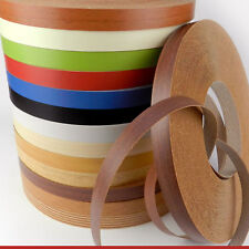 Melamine Pre Glued Iron on Edging Tape Banding Veneer Strip 20mm Various Colours