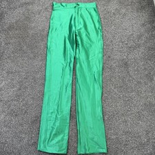 True vintage Peter Golding disco pants trousers stretchy satin shiny
