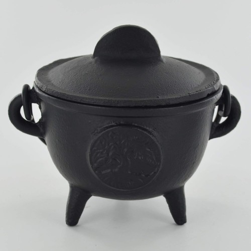Cast iron cauldron tree - iron, of