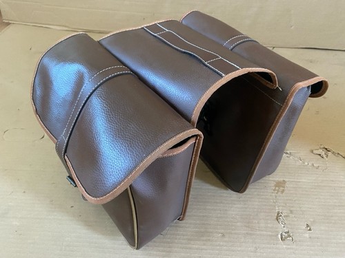 Retro bicycle panniers faux - retro,