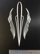 Pinstripe design stickers - pinstripe,
