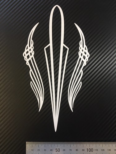 Pinstripe design stickers - pinstripe,