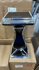 Black venetian mirrored table - venetian,