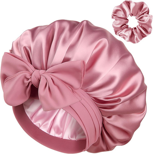 Yanibest satin silk bonnet - silk, for