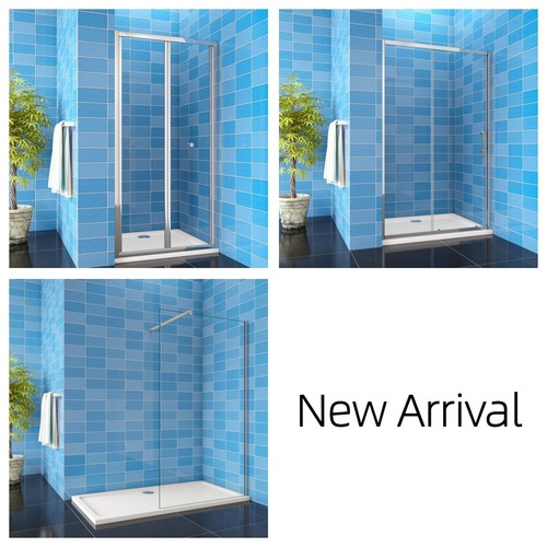Bifold sliding walk - in, wetroom
