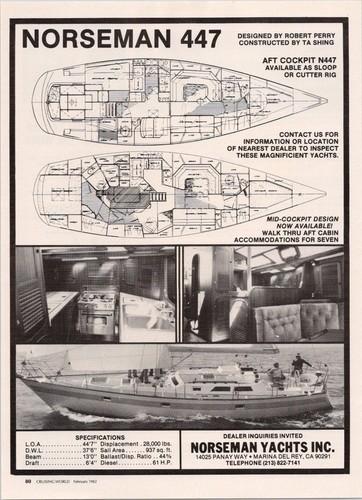 Norseman yachts 447 - yachts,