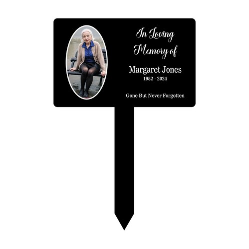 Personalised aluminium garden - personalised,