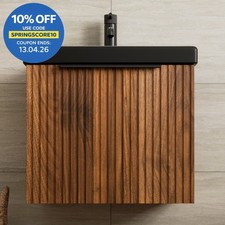 Fluted 500mm Bathroom Vanity