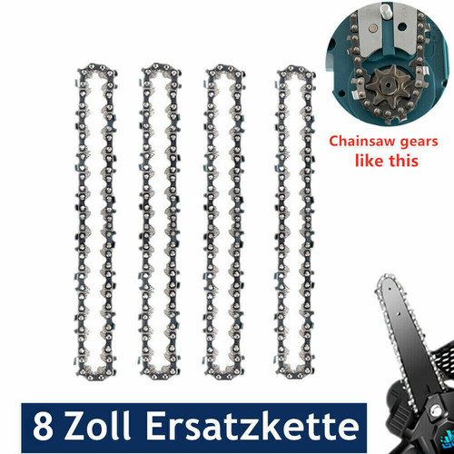 4pcs chain saw - 8",