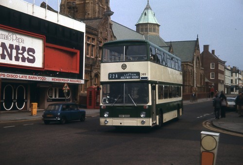 35mm bus slide blackpool - slide,