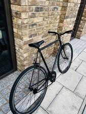Hybrid Bike In Black Medium