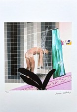 DAVID HOCKNEY - Man in Shower