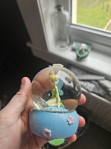 Disney tinkerbell snow globe - tinkerbell,