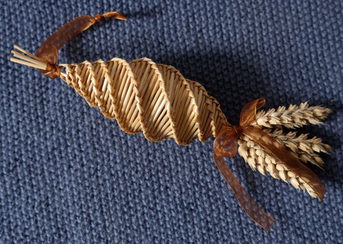 Traditional handmade corn - a,